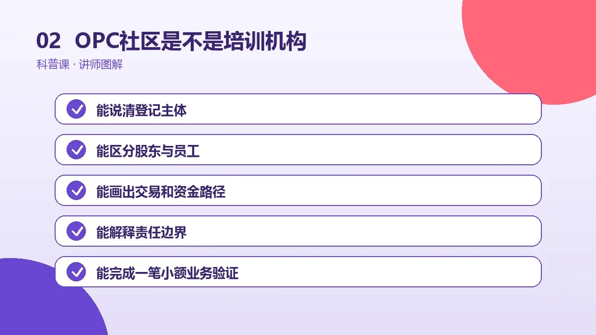 OPC社区是不是培训机构?课程、孵化与商业服务边界操作路径图