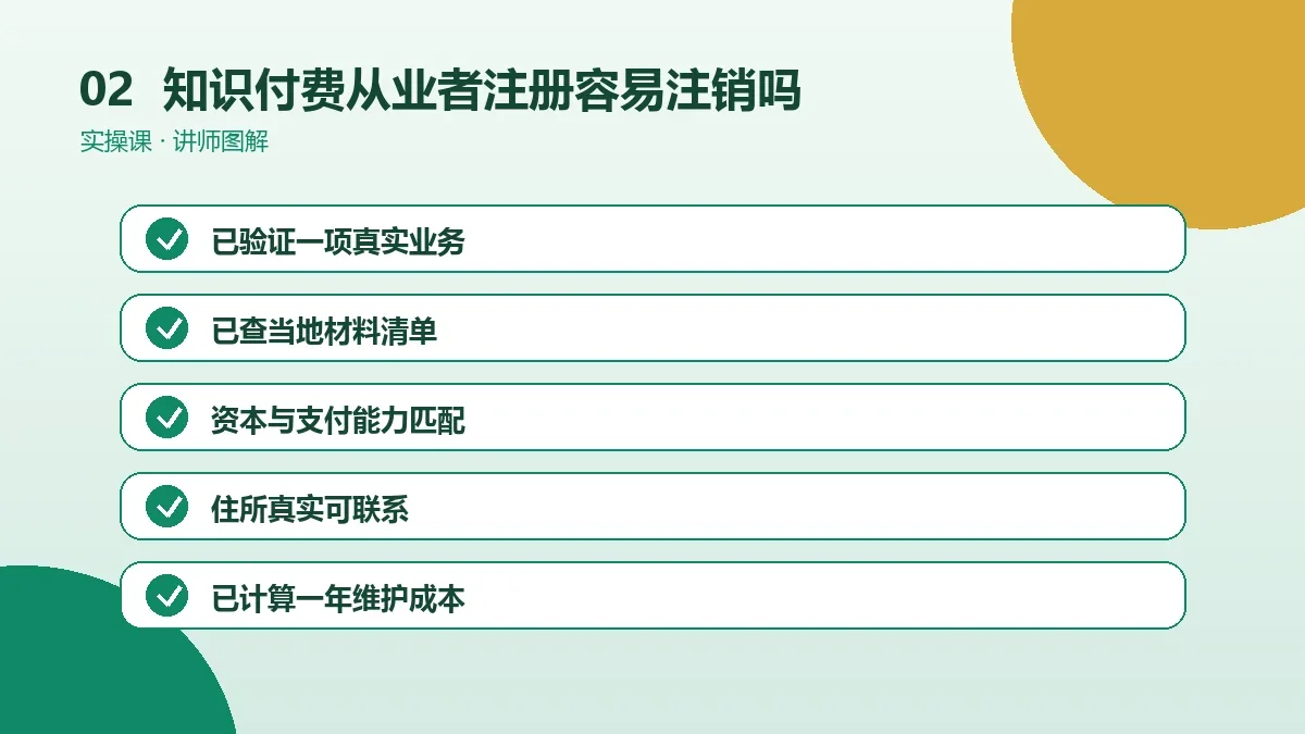 知识付费从业者注册OPC一人公司容易注销吗?开办前先算退出成本操作路径图