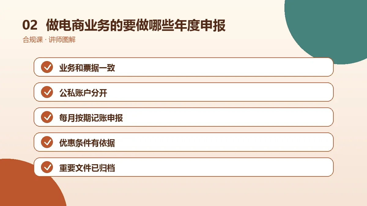 做电商业务的OPC一人公司要做哪些年度申报?工商年报与汇算清缴时间表操作路径图