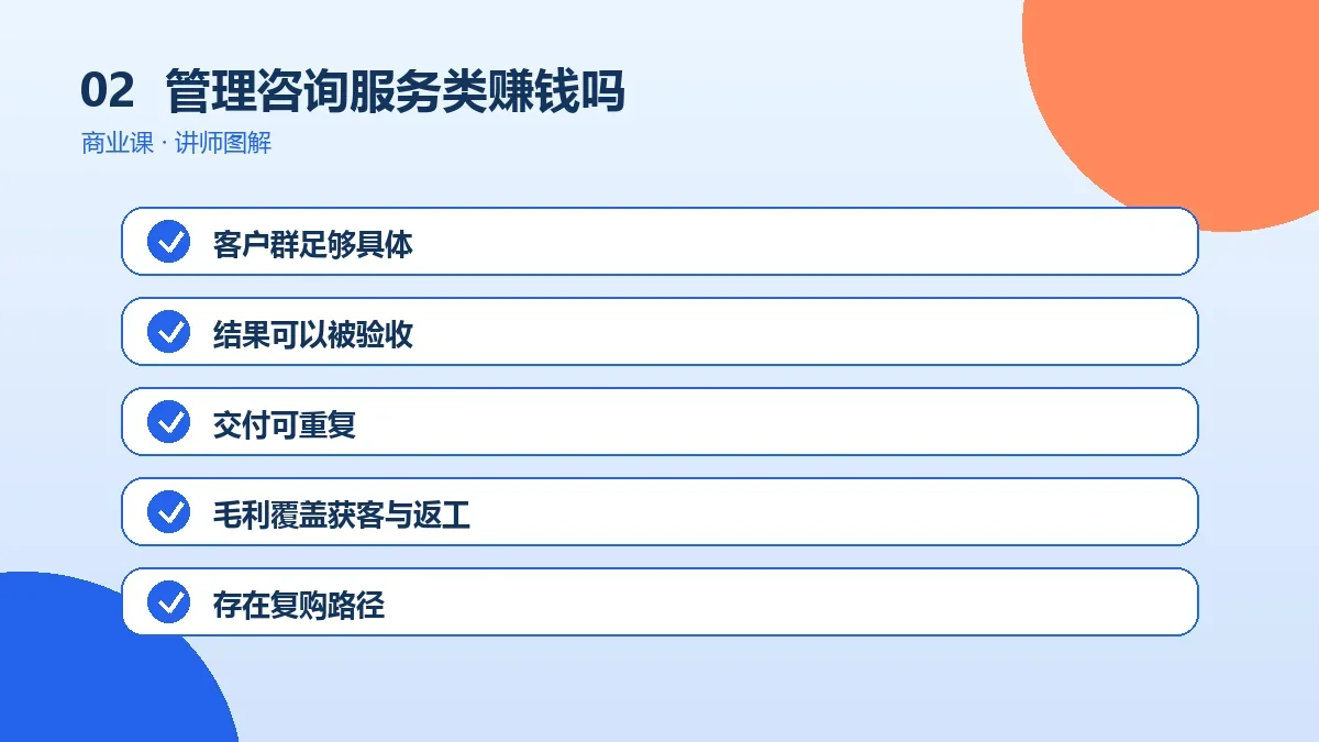 管理咨询服务类OPC一人公司赚钱吗?收入结构、成本与盈亏平衡测算操作路径图