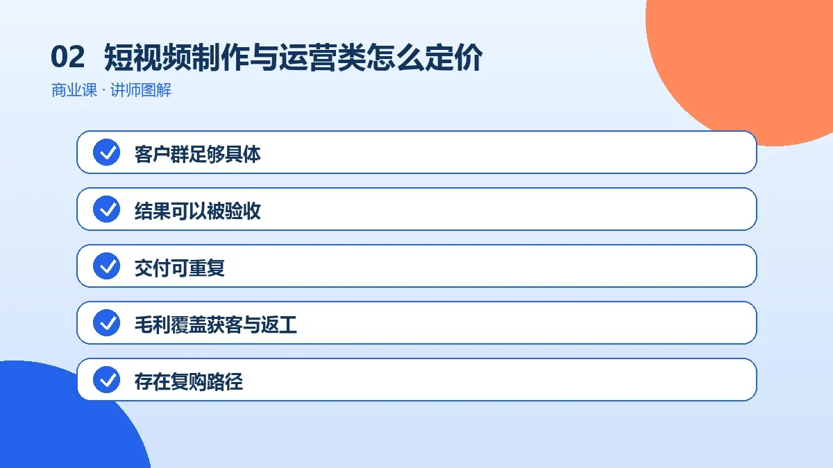 短视频制作与运营类OPC一人公司怎么定价?按项目、按时长与按结果对比操作路径图
