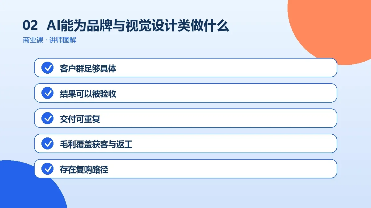AI能为品牌与视觉设计类OPC一人公司做什么?提效场景与使用边界操作路径图